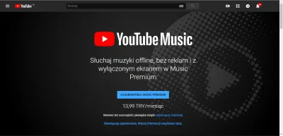 muka-muczynski - YT Music w Turcji na VPN. Próbował ktoś może? Różni się to od Polski...