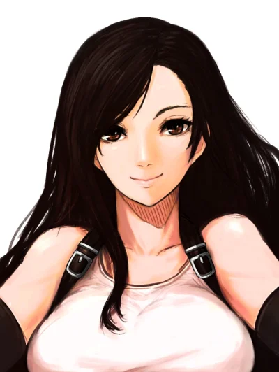 n.....S - #randomanimeshit #finalfantasyvii #tifalockhart #