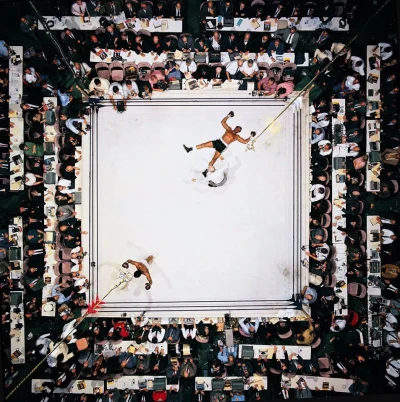 ColdMary6100 - Muhammad Ali po znokautowaniu Clevelanda Williamsa (1966 r.) - zdjęcie...