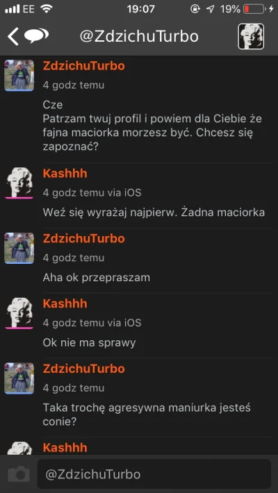 Kashhh - Mirki powiedzcie mi czy to ja nie zrozumiałam komplementu???? ( ͡º ͜ʖ͡º) 

Ż...