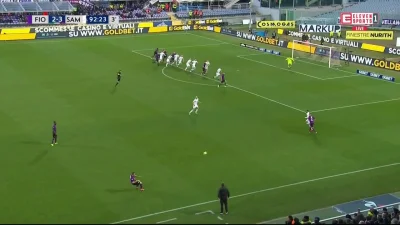 nieodkryty_talent - Fiorentina [3]:3 Sampdoria - Germán Pezzella
#mecz #golgif #seri...