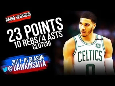 thrawn41 - Jayson Tatum pierwszą opcja w ataku? Trochę wymuszona przez kontuzje ale "...