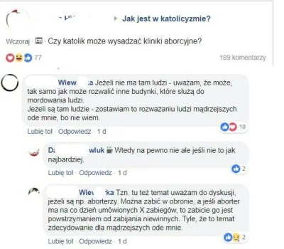 maselniczkowy - Czy katolik może wysadzać kliniki aborcyjne? W sumie to tak, ale jeże...