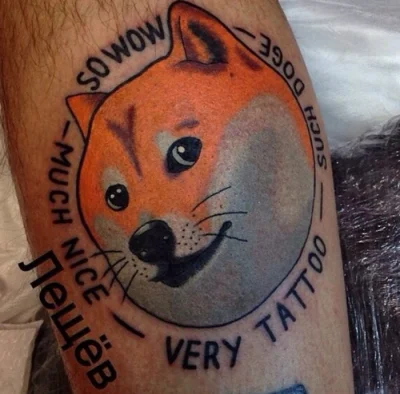Prawilniak - #tatuaze #dogecoin