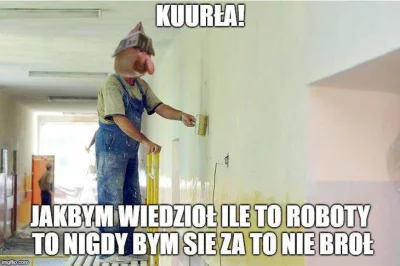 ColdMary6100 - U mnie przy każdym remoncie XD
Każdym.

#humorobrazkowy #polak #heh...