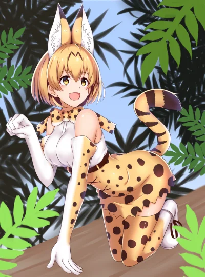 FlaszGordon - #randomanimeshit #animeart [ #serval #kemonofriends artysta: #etan14 ] ...