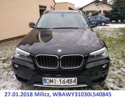 malinowydzem - BMW X3 Oferta Prywatna XDrive 4x4, ładna, zadbana.
Pojazd użytkowany ...
