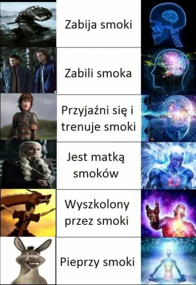 Kinwoktyzuynzcihcysp - Osioł najlepszy
#memy #mem #smok #shrek #osioł