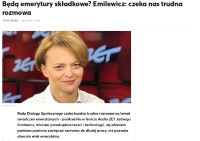 lakukaracza_ - Minister Jadwiga Emilewicz w programie Radia Zet ujawniła, że rząd pow...