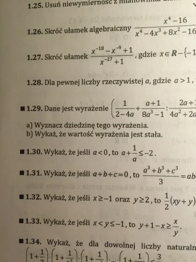 MSKM - #matematyka 

Mirki! Mam problem ( ͡° ʖ̯ ͡°) robie zadanie 1.30 i chciałem je ...