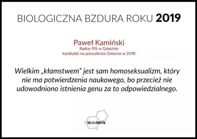 PreczzGlowna - Bez komentarza...

#pseudonauka #bekazpisu #bekazprawakow #lgbt #neuro...