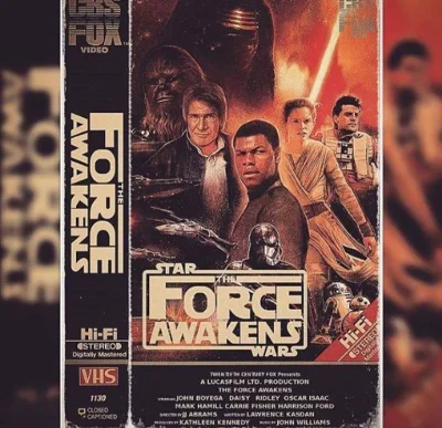 daray89 - gdyby VII część wyszła na VHS (｡◕‿‿◕｡) 
#starwars #theforceawakens