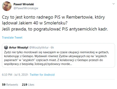 M1r14mSh4d3 - Paweł Wroński dziennikarz, redaktor, publicysta Gazety Żydowskiej, tj. ...