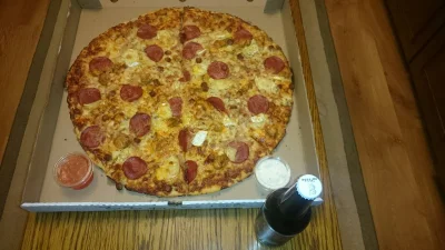 Lookazz - Sobotni wieczór silnego i niezależnego faceta ( ͡° ͜ʖ ͡°) 

#foodporn #pizz...