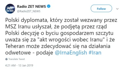 adam2a - Bycie w konflikcie jednocześnie z Izraelem i Iranem to jakiś wyższy poziom d...