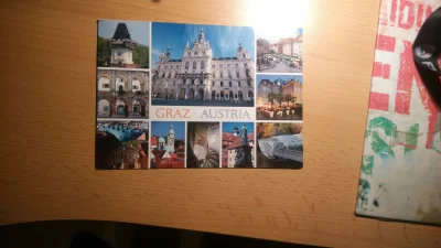 polik95 - Dziękuje ślicznie @thegirl za pocztówkę z Graz (｡◕‿‿◕｡) Kolejny punkt na ma...
