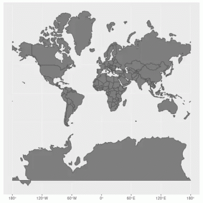 smiechnasali - #ciekawostki
Prawdziwe rozmiary krajów