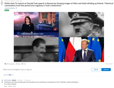 H4v3n - #polska k---a! na #reddit jest #tvp na drugim miejscu dzisiejszych top w r/eu...