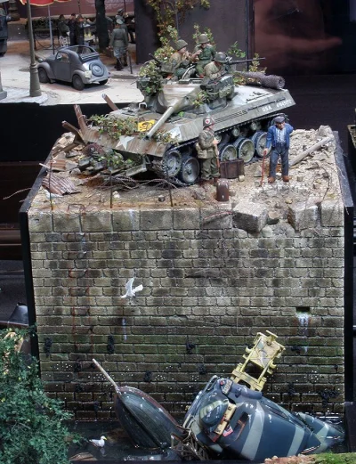 Pan_Tulipan - #diorama #modelarstwo