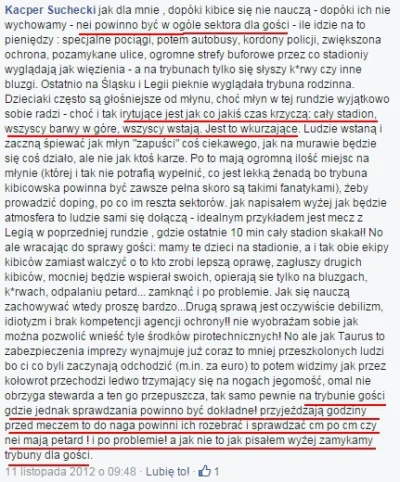 Adams_GA - Czy kogoś zdziwi jak powiem że koleś jest z Gazety Wyborczej? #kibole #pil...