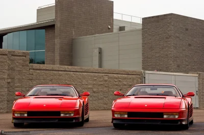 smutna_rzaba - Just Italian twins.

#ferrari #testarossa #samochody #motoryzacja #car...