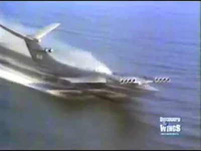 starnak - Caspian Sea Monster Ekranoplan Flight Video - stara wersja.