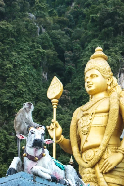 czesu - Batu Caves koło Kuala Lumpur to niby hinduska świątynia ale tak naprawdę to ż...
