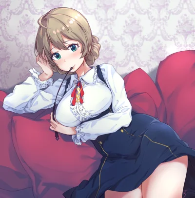 Morimasa - #randomanimeshit #idolmaster #idolmastermillionlive #kaorisakuramori #blus...