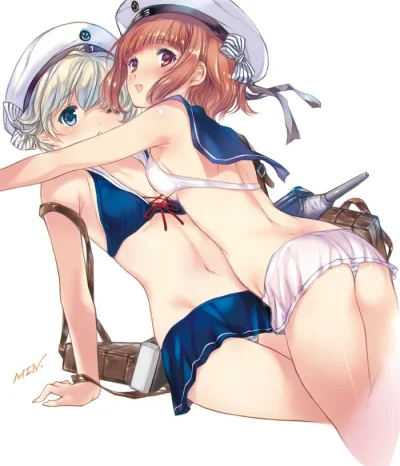 j.....n - #randomanimeshit #kantaicollection #z1leberechtmaass #z3maxschultz #swimsui...