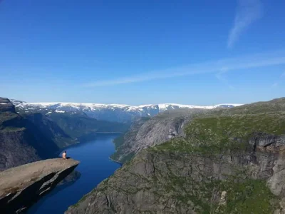 get_connected - Polecam Trolltunge w Norwegii. Sama wyprawa i dotarcie do tego miejsc...