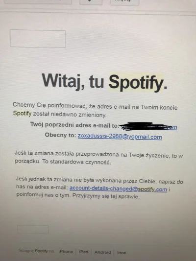 Gryki - Mirki skradziono mi konto na spotify 3 dni temu. Dziś mi jeszcze pobrało kasę...