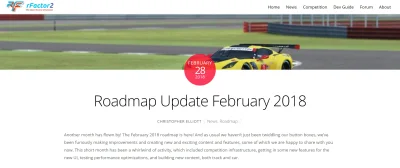 IRG-WORLD - #gry #simracing #rfactor2 #symulatory #irgworld #irgnews

Roadmap Updat...