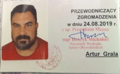 artur-grala - Przewodniczący zgromadzenia Artur Grala lat 42 i Vannesa Wojtas lat 14 ...