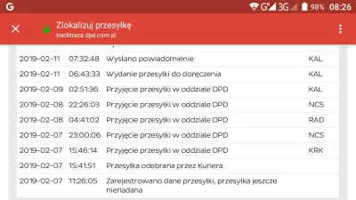 p0mian - Paczka mi na #radom zboczyła. #wtf #dpd #kurierzy