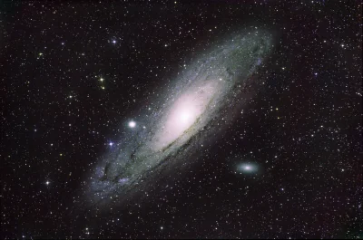 mirekwirek - M31 to można zrobić śmiało zrobić lustrzanką i niedużym teleskopem w odl...