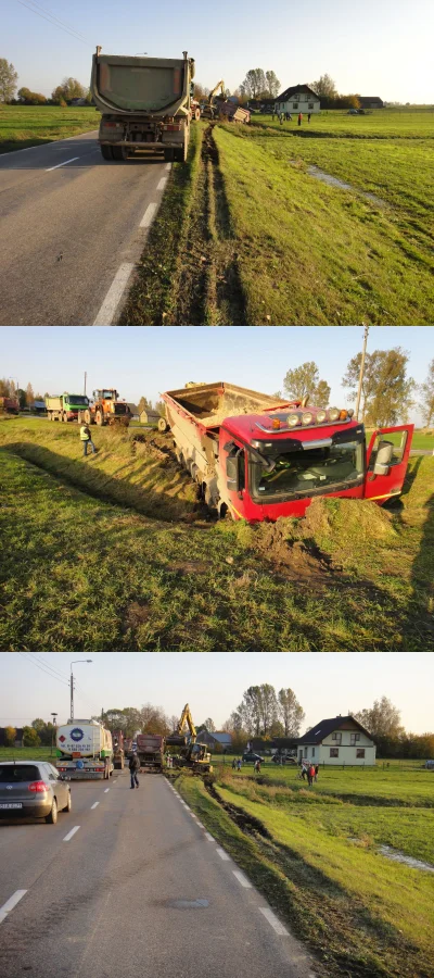 totalski - Kolejny incydent z udziałem ciężarówki jaki widziałem w poprzednim roku. P...