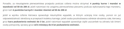 wtf2009 - > pieszy to nie pojazd

@Pszemekk: ale uczestnik ruchu