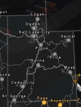 CrazyxDriver - Mapa Utah DLC do #ats. W komentarzu mapa jak gracze przypuszczali/ocze...