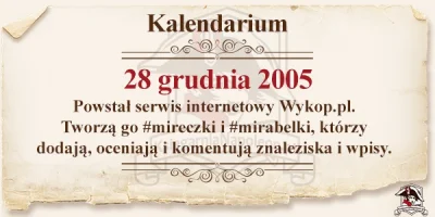 ksiegarnia_napoleon - #wykop #mirko #mirabelki #urodzinywykopu #kalendarium #internet...