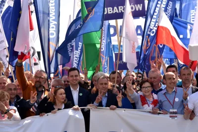 drMuras - @Pawel993: Przechodził akurat obok, kiedy szła demonstracja PO i jakoś tak ...