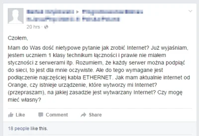 Sark - Na jednej grupie IT znalazłem ciekawe pytanie :D

#it #heheszki #humorobrazk...