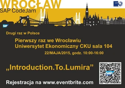 m.....i - WROCŁAW

SAP CodeJam to 5-6 godzinna sesja kodowania, w czasie której ucz...