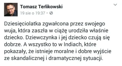 adam2a - Terlikowski zaskoczył optymistyczną puentą.

#bekazprawakow #bekazpodludzi...