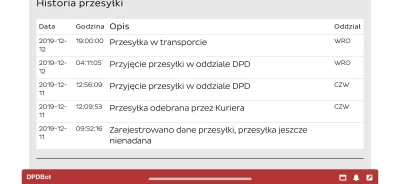 kolegikolega - Świetny status przesyłki #DPD #oszukujo a tylko dlatego że dzisiaj nie...