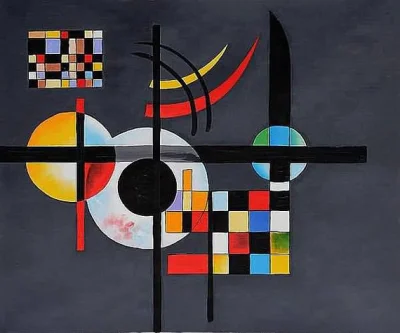 Orzel - Wassily Kandinsky - Gravitation
#sztuka #obrazy #art