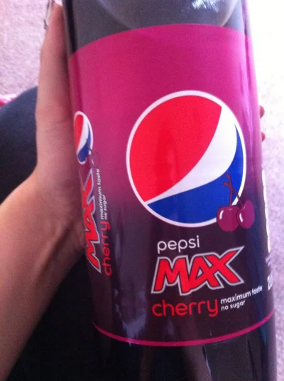 M.....a - Odchudzanie sie takie przyjemne gdy jest pepsi max cherry.
SPOILER

#wygryw...