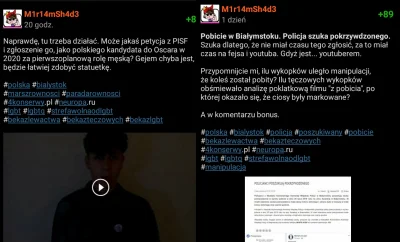 saakaszi - Prawicowy troll @M1r14mSh4d3: zrobił wczoraj przynajmniej dwa wpisy, w któ...