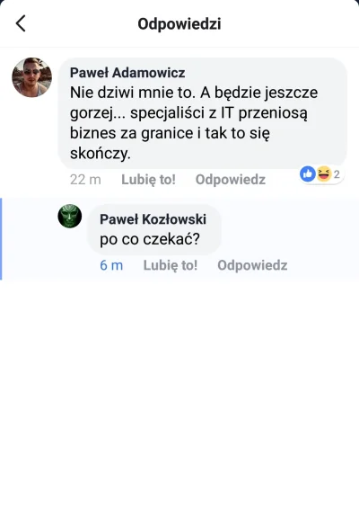 JagniecymFuterkiemWalekPokryty - Czytacie czasem komentarze na #facebook'u pod wpisam...