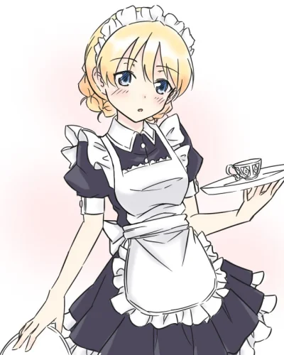 z.....s - #randomanimeshit #girlsundpanzer #darjeeling #maid