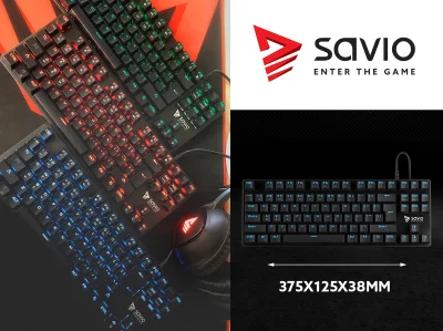 SAVIO_multimedia - #rozdajo (nie #konkurs)

Już są !!! Nasze klawiatury mechaniczne...